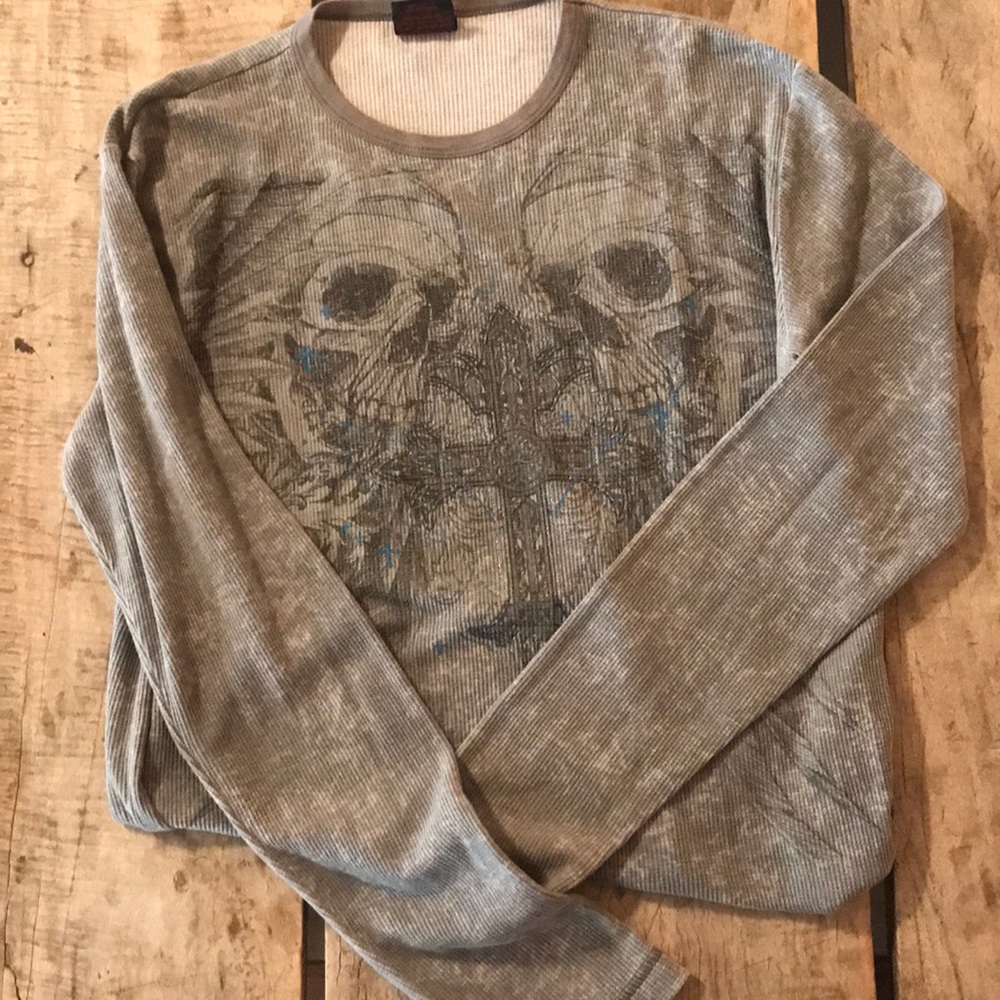 Men’s gray thermal